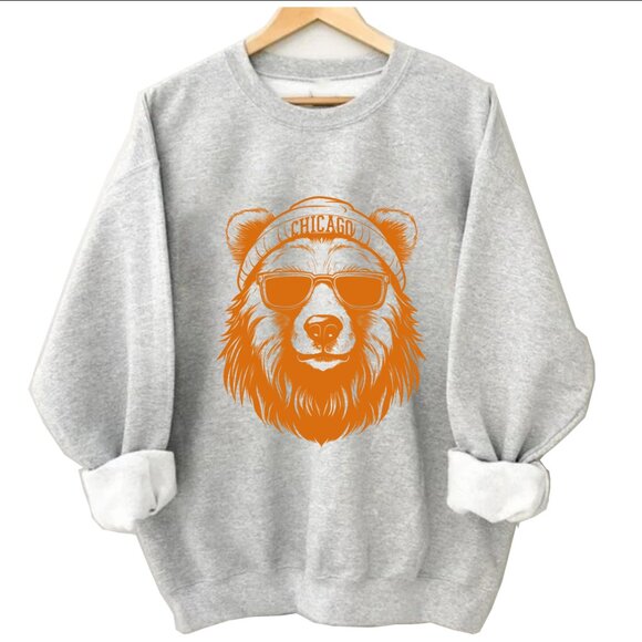 Chicago Bears Shirts Sweatshirts, Chicago Bears Football Shirts Tee Men Women - Picture 1 of 2